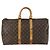LOUIS VUITTON Borsa Boston Monogram Keepall 45 M41428 LV Auth BA8828 Monogramma - vista 2