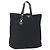 Borsa Tote PRADA Nylon Nero Argento Auth 160710
