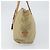 Prada Tote Bag aus Nylon Beige Silber authentisch bs32083 - Ansicht 4