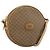 Gucci Borsa a Spalla Micro GG Supreme PVC Beige Oro 07 37 5575 Auth bs32050 D'oro