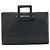 Borsa da lavoro in pelle nera BURBERRY Auth 160724 Nero - vista 2