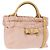 Borsa a mano Vala in nylon 2 in 1 Salvatore Ferragamo rosa oro Auth bs32036 D'oro