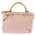 Borsa a mano Vala in nylon 2 in 1 Salvatore Ferragamo rosa oro Auth bs32036 D'oro - vista 3