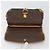 Céline Borsa a mano in tela Macadam CELINE in pelle PVC marrone oro Auth 158419 D'oro - vista 15