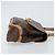 Céline Borsa a mano in tela Macadam CELINE in pelle PVC marrone oro Auth 158419 D'oro - vista 4