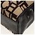 Céline Borsa a Spalla CELINE Blazon in Tela Marrone Oro Auth 158910V D'oro - vista 12