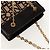 Céline Borsa a Spalla CELINE Blazon in Tela Marrone Oro Auth 158910V D'oro - vista 6