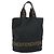 FENDI Tote Bag Nylon Schwarz Silber Auth 160705