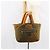 CHANEL Matelassé Coco Cocoon GM Borsa Tote Nylon Khaki Argento CC Auth 157319 Cachi - vista 26