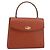 LOUIS VUITTON Borsa a Mano Epi Malesherbes Marrone M52373 LV Auth 158240