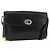Borsa a Spalla Christian Dior in Pelle Nera Oro Auth 160676 Nero D'oro