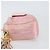Borsa a Spalla CHANEL con Catena Satin Rosa Oro CC Auth bs31914 D'oro - vista 5