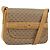 Gucci Borsa a Spalla Micro GG Supreme PVC Beige Oro Auth 160593 D'oro