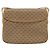 Gucci Borsa a Spalla Micro GG Supreme PVC Beige Oro Auth 160593 D'oro - vista 3