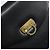 Borsa a Spalla Salvatore Ferragamo Gancini in Pelle 2 in 1 Nera Oro Auth 156467 - vista 16