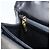 Borsa a Spalla Salvatore Ferragamo Gancini in Pelle 2 in 1 Nera Oro Auth 156467 - vista 22