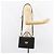 Borsa a Spalla Salvatore Ferragamo Gancini in Pelle 2 in 1 Nera Oro Auth 156467 - vista 26