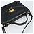 Borsa a Spalla Salvatore Ferragamo Gancini in Pelle 2 in 1 Nera Oro Auth 156467 - vista 6
