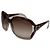 Vintage Gucci Übergroße Sonnenbrille Schwarz Beige
