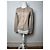 Vintage Gianni Versace Wollcardigan Beige M - Ansicht 2
