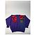 Autre Marque Pull en laine vintage Kansai abstrait violet rouge vert M - vue 10