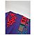 Autre Marque Pull en laine vintage Kansai abstrait violet rouge vert M - vue 11