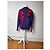 Autre Marque Pull en laine vintage Kansai abstrait violet rouge vert M - vue 4