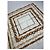 Céline Sciarpa Barocca Vintage Celine Bianco dorato D'oro - vista 3