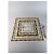 Céline Sciarpa Barocca Vintage Celine Bianco dorato D'oro - vista 9