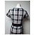 Vintage Courreges Karodress in Weiß, Grau und Schwarz - Ansicht 13