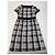 Vintage Courreges Karodress in Weiß, Grau und Schwarz - Ansicht 4