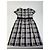 Vintage Courreges Karodress in Weiß, Grau und Schwarz - Ansicht 7