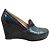 Avril Gau Keilslipper Blau Lackleder 37