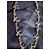 Collana Each X Other Argentata con Pietre Blu e Fiori - vista 4