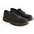Dr. Martens Mocassins en cuir noirs - vue 3
