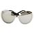 Chanel Silberne Sonnenbrille