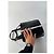 Vintage Courreges Leder Eimer Tasche Schwarz - Ansicht 10