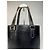 Vintage Courreges Leder Eimer Tasche Schwarz - Ansicht 7