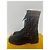 Botas Rockoko Fendi de cuero negro Castaño - vista 2