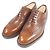Autre Marque Vollleder Brogue Schnürschuhe Francesco Benigno Braun
