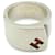 Hermès Hermes Candy Ring in Orange and Silver Silvery  - view 6