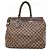 Borsa Boston Damier Greenwich PM Louis Vuitton in Ebano Damier ebene
