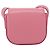 Céline Borsa a Spalla Celine Triomphe in Pelle di Vitello Liscia Mini Rosa - vista 2