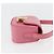 Céline Borsa a Spalla Celine Triomphe in Pelle di Vitello Liscia Mini Rosa - vista 4