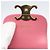 Céline Borsa a Spalla Celine Triomphe in Pelle di Vitello Liscia Mini Rosa - vista 6