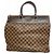 Borsa Boston Damier Greenwich PM Louis Vuitton Damier ebene