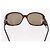 Gafas de sol Camélia de plástico de Chanel Castaño - vista 2