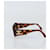Gafas de sol CHANEL Logo de plástico Castaño - vista 3