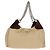 Prada Chain Tote Soft Calf Medium Beige