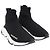 Balenciaga Speed Trainer Schuhe aus schwarzem Polyester - Ansicht 2